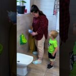 Mom’s Unique Approach to Teaching Kids Hygiene #shorts