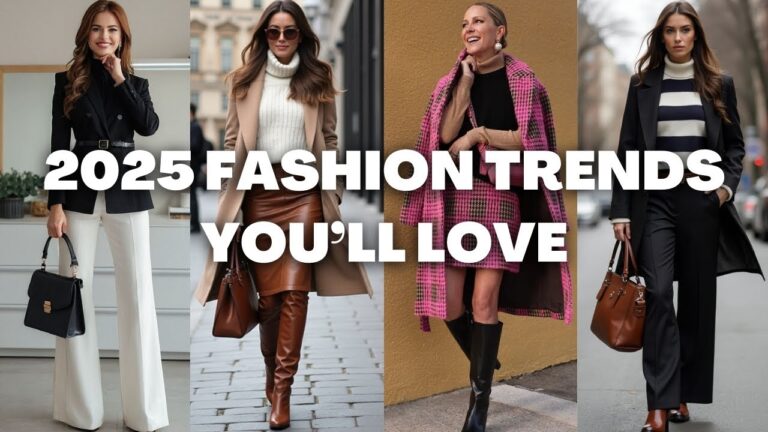 Read more about the article 2025 FASHION TRENDS: The Stunning Styles You Can’t Ignore!