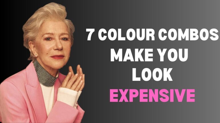 Read more about the article 7 Colour Combinations That Make You Look Expensive & Elegant