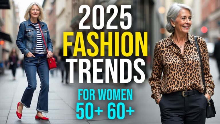 Read more about the article 2025 Fashion Trends for Women Over 50