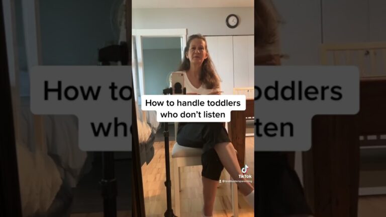 Read more about the article How to handle toddlers who don’t listen #parenting #toddler #parentingtips