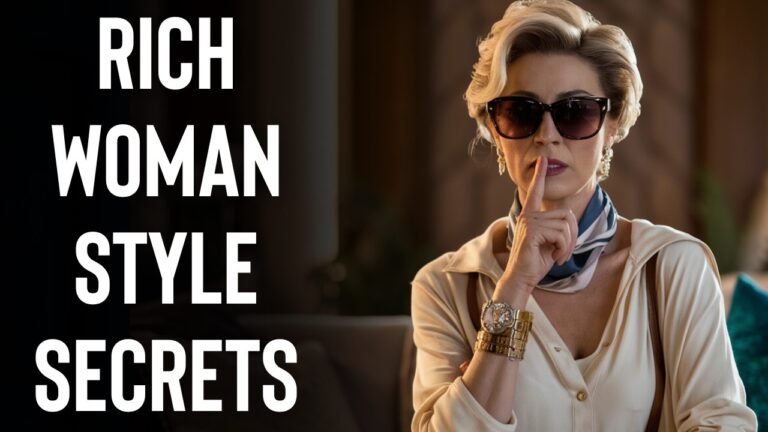 Read more about the article 6 Secret Style Tips Rich Women Never Share