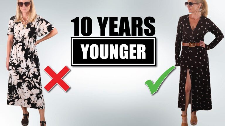 Read more about the article 5 Style Tips To Look 10 Years *YOUNGER*! (Over 40)