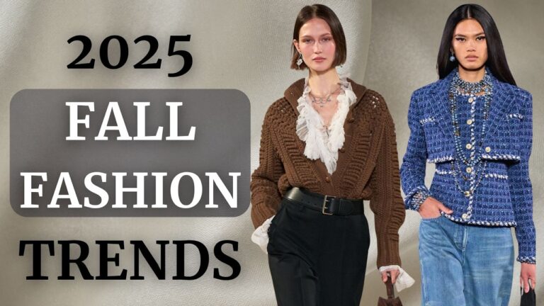 Read more about the article 2025’s Biggest Fall Fashion Trends You Can’t Ignore!