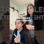 What’s your strict rule? #strictparents #momlife #mom #daughter #grwm #makeup