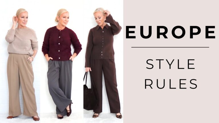 Read more about the article 10 Fall Fashion Rules European Women Over 40 Know…That You