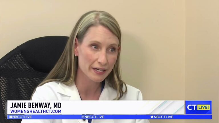 Read more about the article Women’s Health Wednesday on CT LIVE!: Jamie Benway, MD