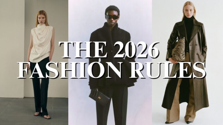 Read more about the article The New 2026 Fashion Rules Stylish Women Follow (That Others