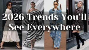 Read more about the article The Biggest Fashion Trends of 2026: Styles Everyone Will Be