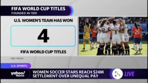 Read more about the article U.S. Soccer equal pay settlement ‘monumental’ for women’s sports: Yahoo
