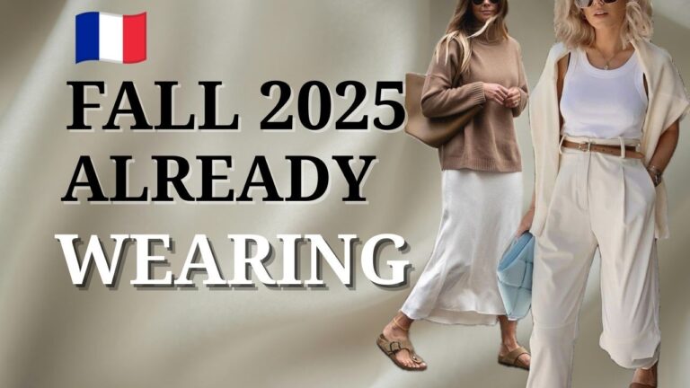 Read more about the article 17 Pieces French Women Are Already Wearing for Fall 2025