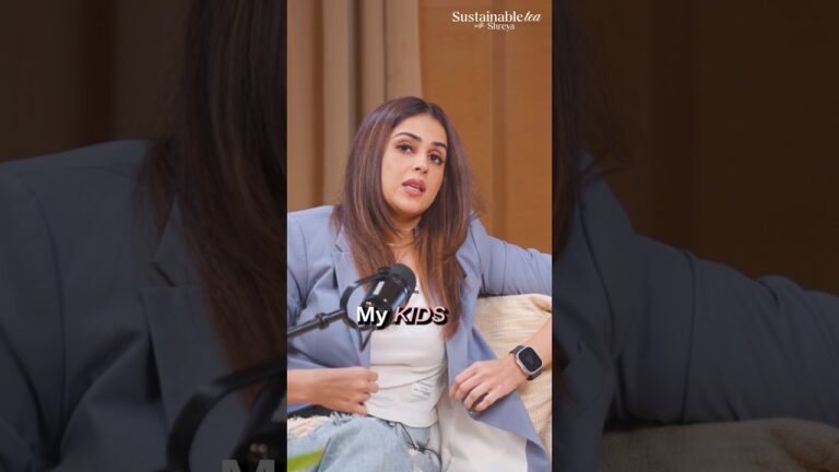 Read more about the article Genelia talks about her kids and parenting style #plantbasedliving #sustainableteawithshreya