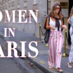 Paris Street Style 2025. Elegant Women’s Fashion & Chic Walking