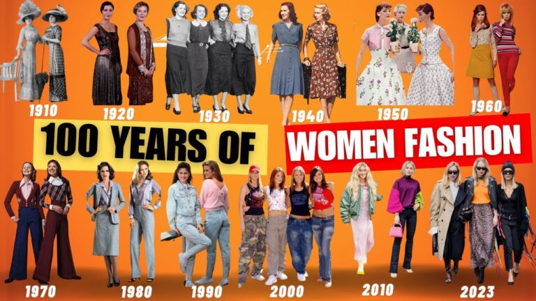 Read more about the article The History of women’s Fashion: From the 1900s to Today